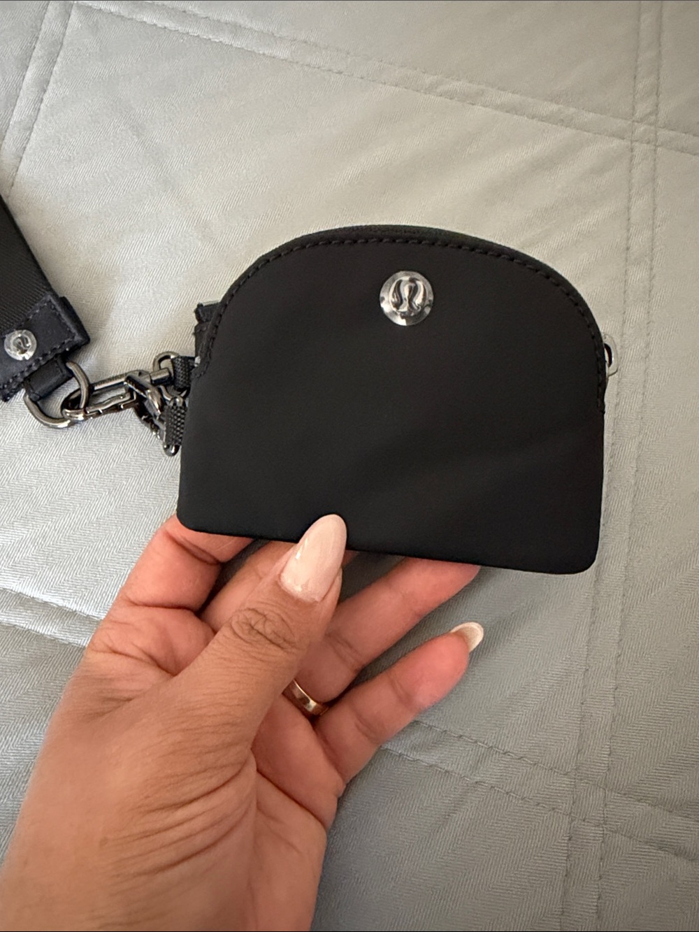Lululemon Black Wristlet Pouch Duo - Picture 2 of 6